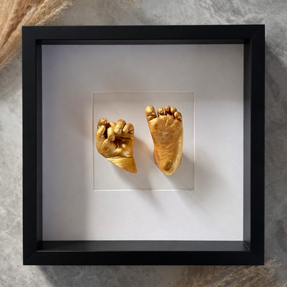 DIY kūdikio rankytės ir pėdutės įspaudų rinkinys