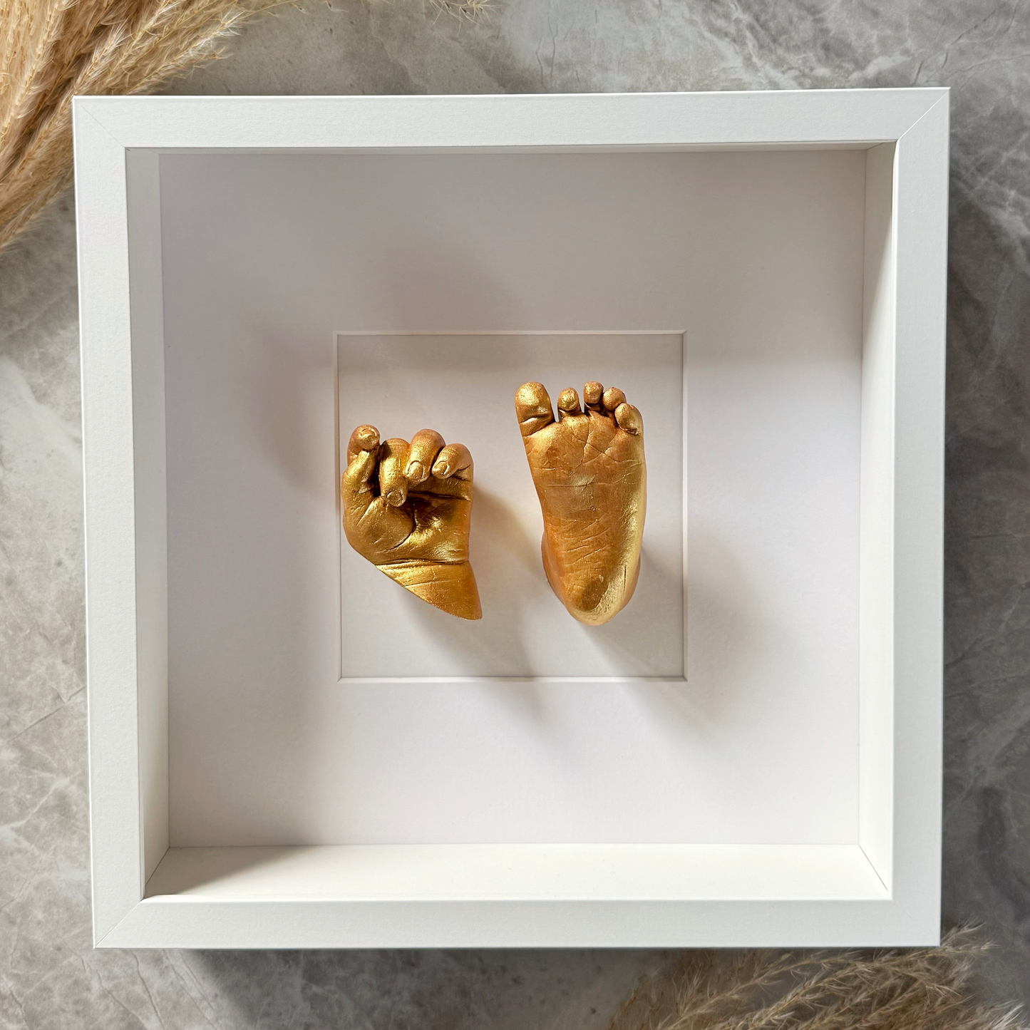 DIY kūdikio rankytės ir pėdutės įspaudų rinkinys