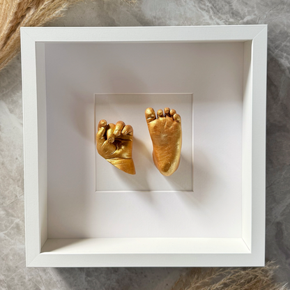 DIY kūdikio rankytės ir pėdutės įspaudų rinkinys